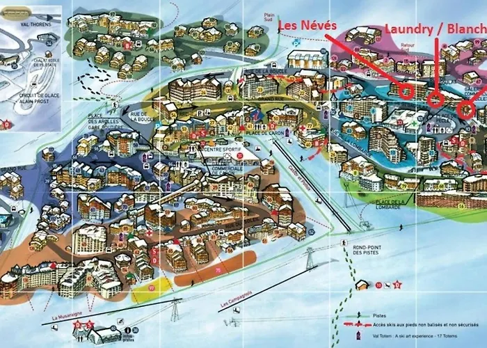 Neves - Location: Pour 4 Personnes Dans Un Quartier Anime Apartamento Val Thorens